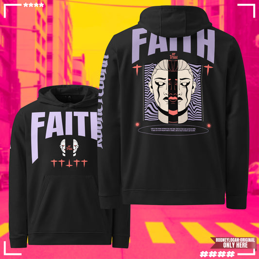 B-Side „Faith or Trust?“ Hoodie — adidas® base Dark Navy Hoodie
