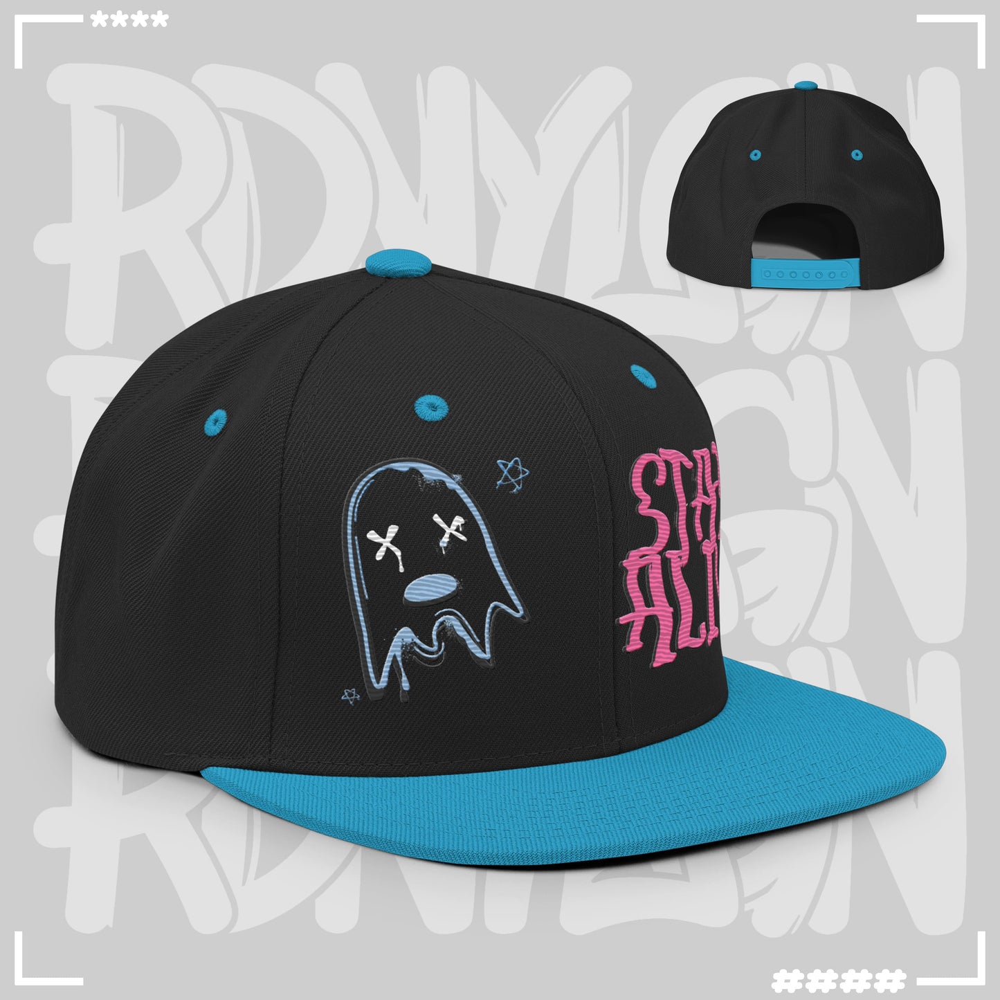 Snapback-Cap - Stay Alive Snapback