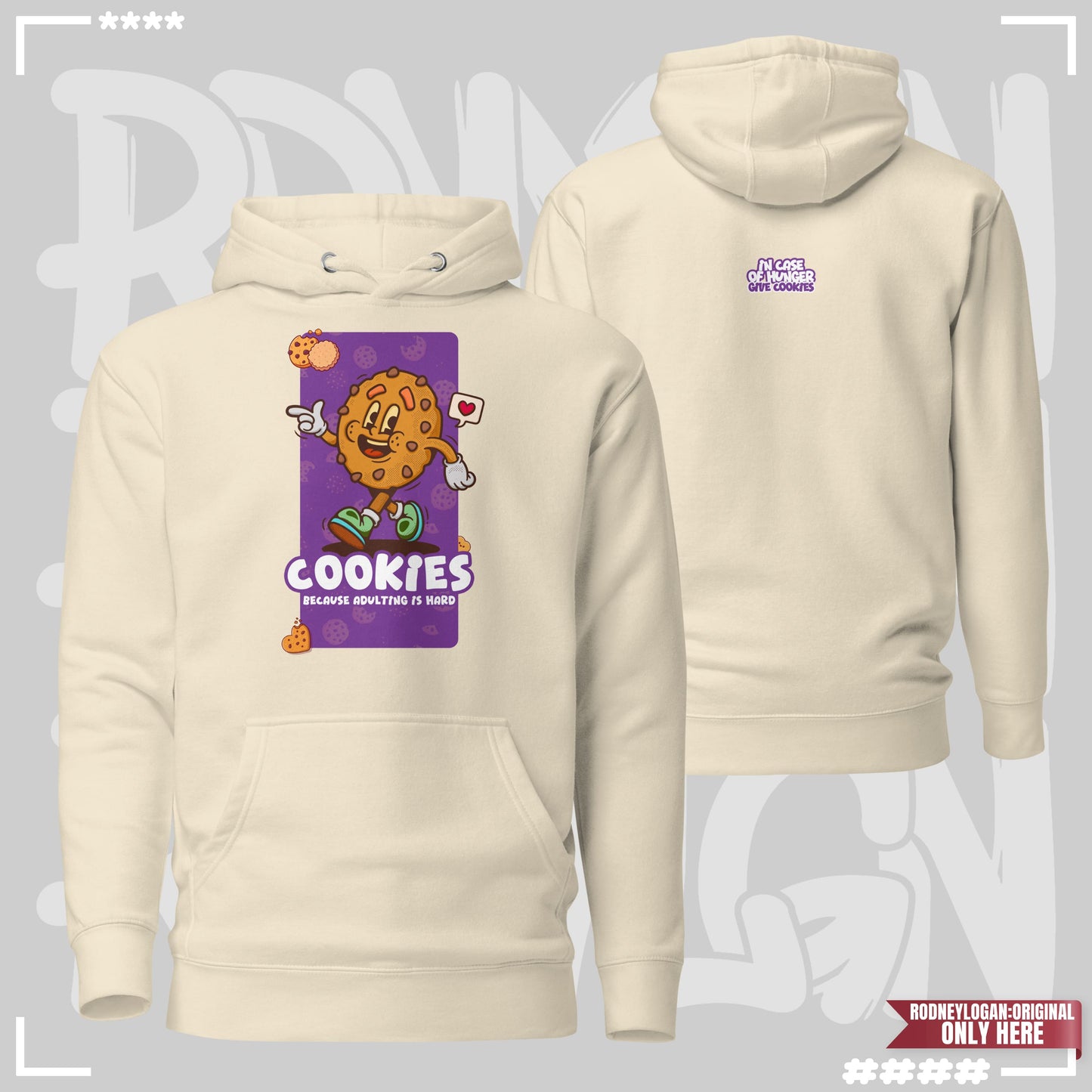 Hoodie - Cookies Bone Hoodie