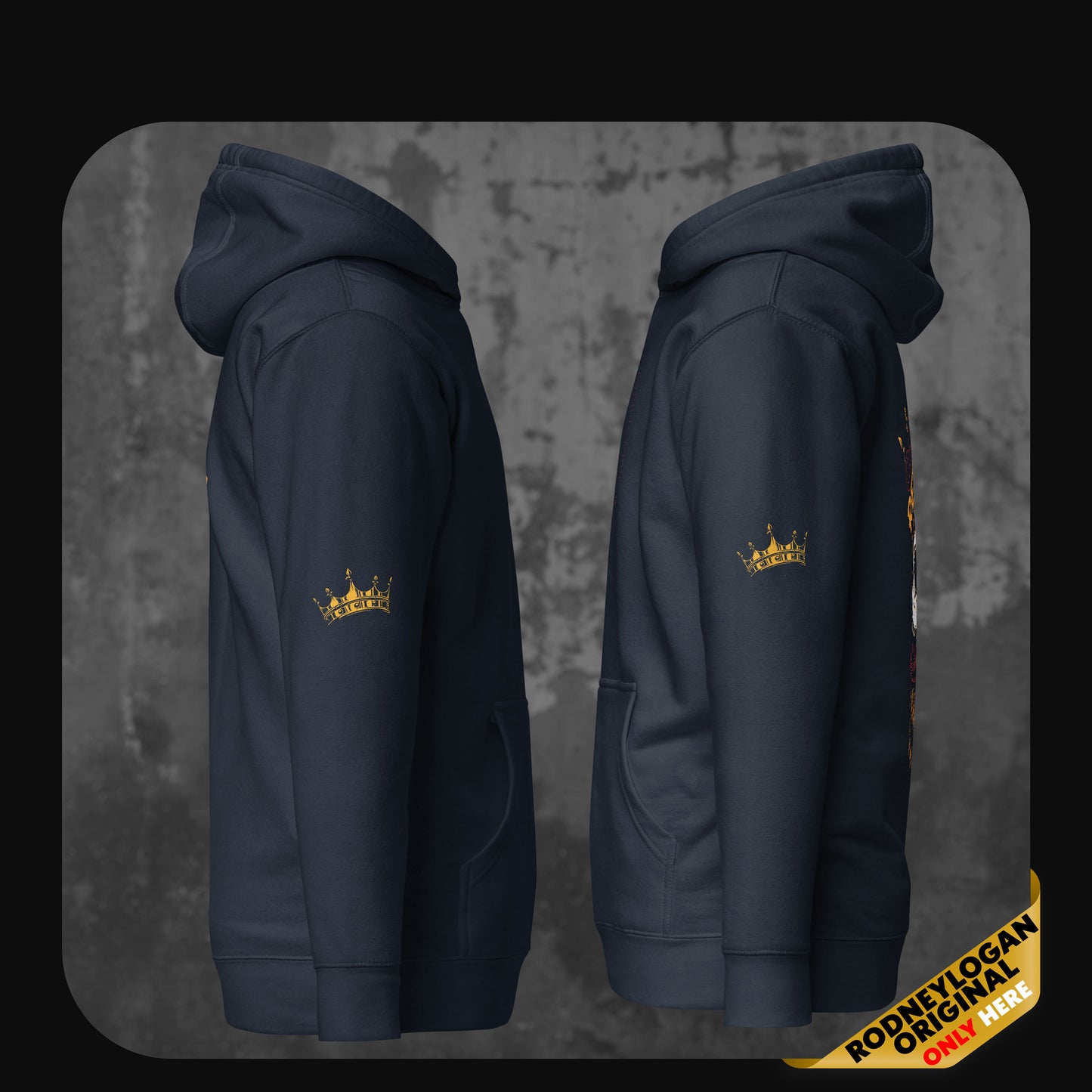 Hoodie - Crowned Rebellion rodneylogan
