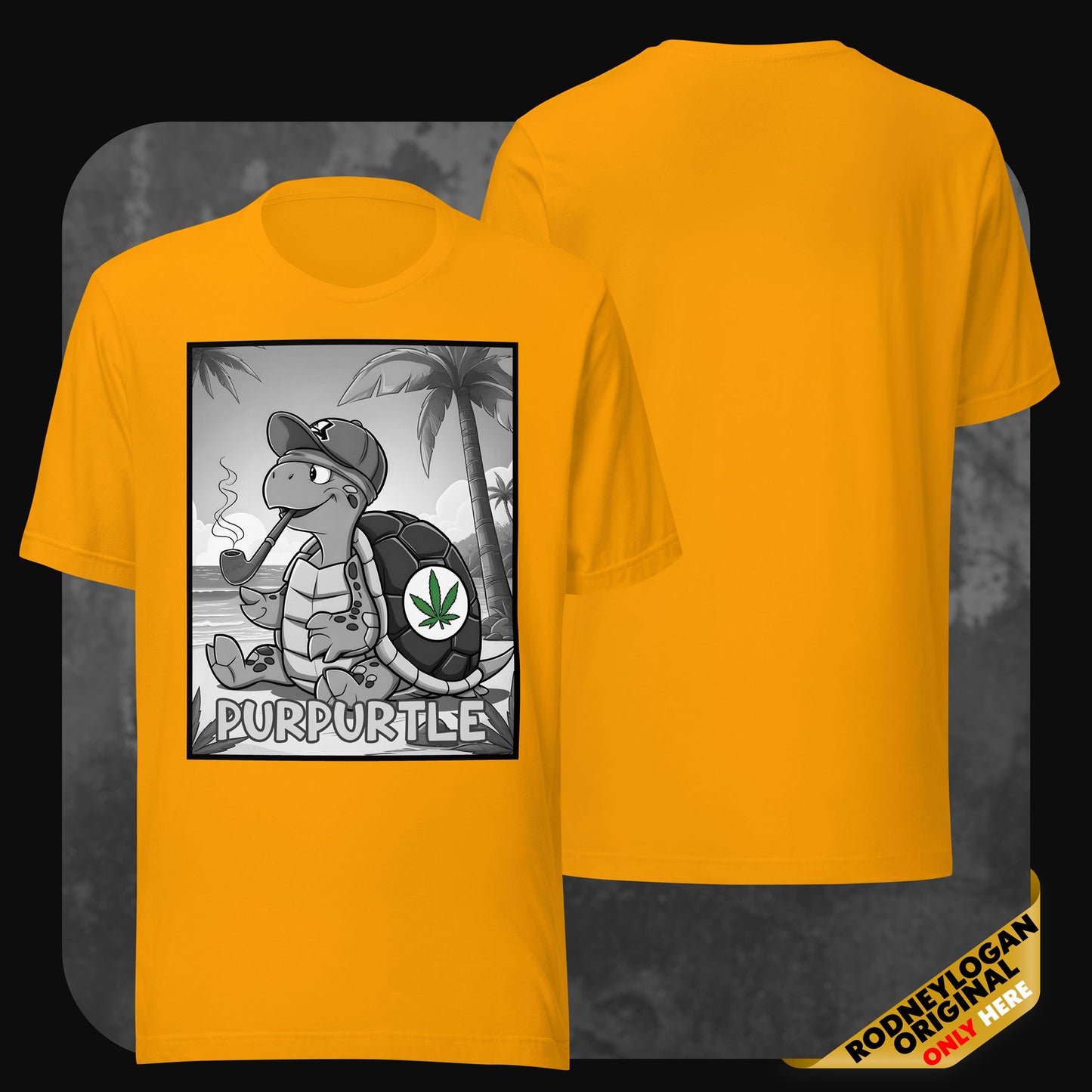 T-Shirt - Purpurtle - rodneylogan