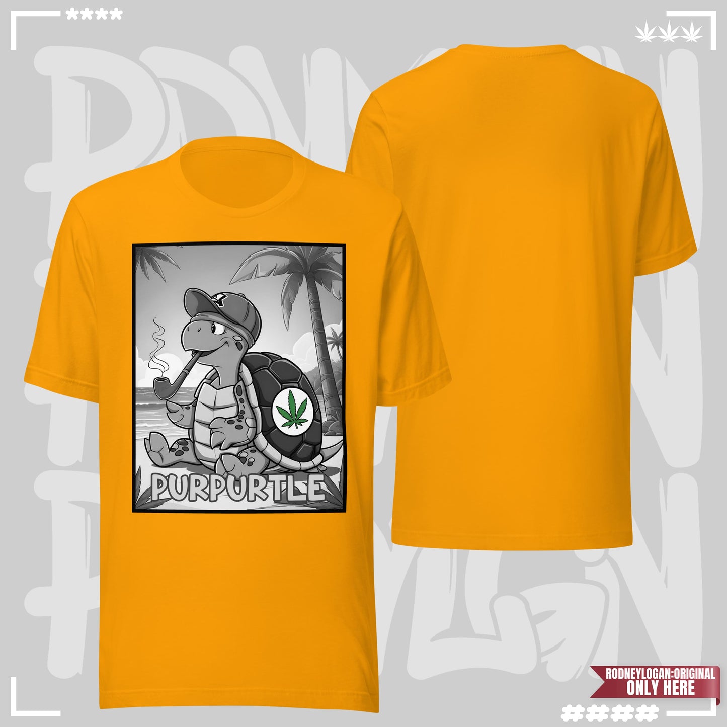 T-Shirt - Purpurtle Gold T-Shirt