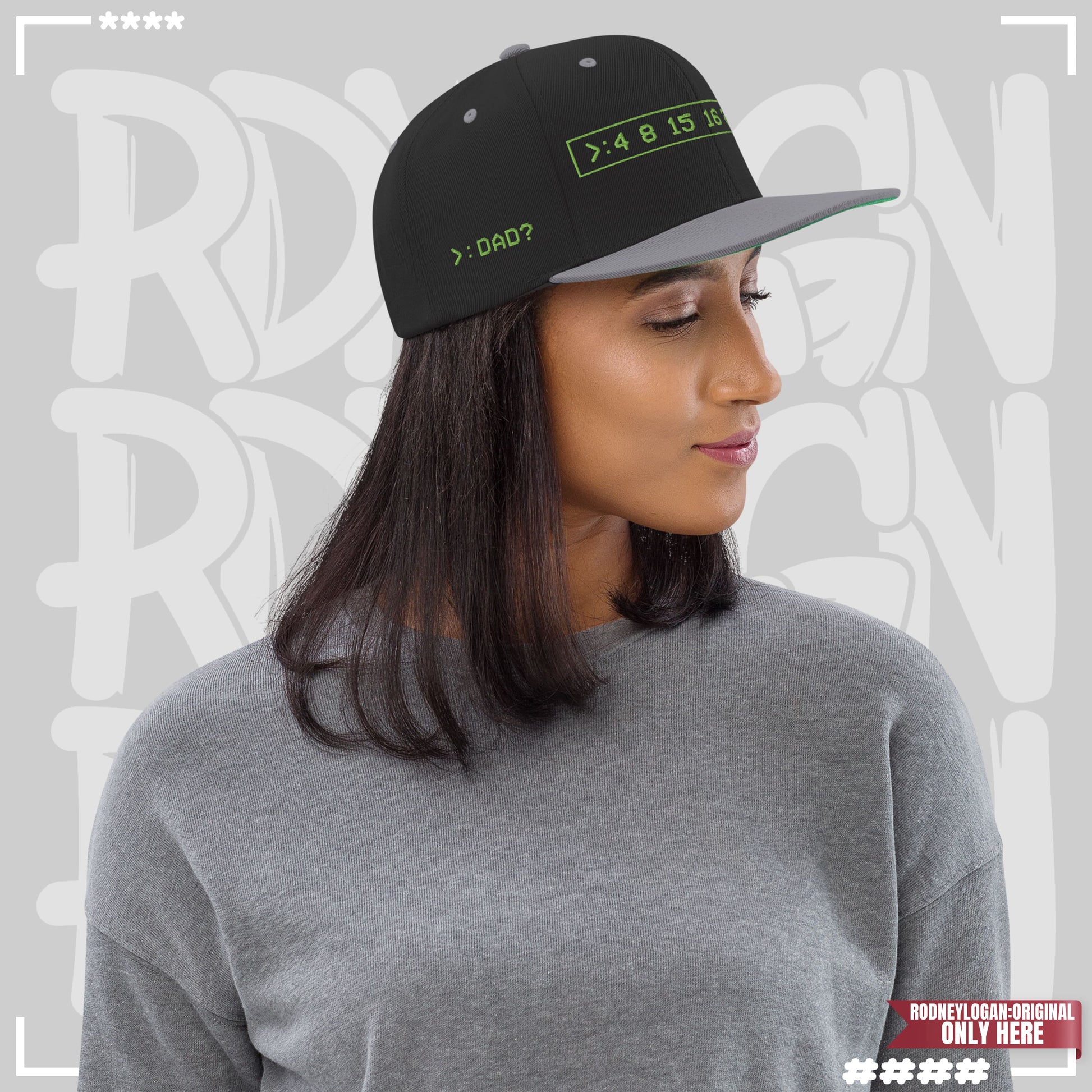 Snapback Cap - The Lost Numbers: 4,8,15,16,23,42 Snapback