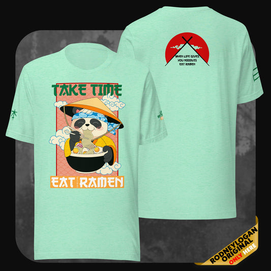 T-Shirt - Take Time, Eat Ramen rodneylogan